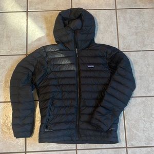 Patagonia men’s down sweater hoodie
